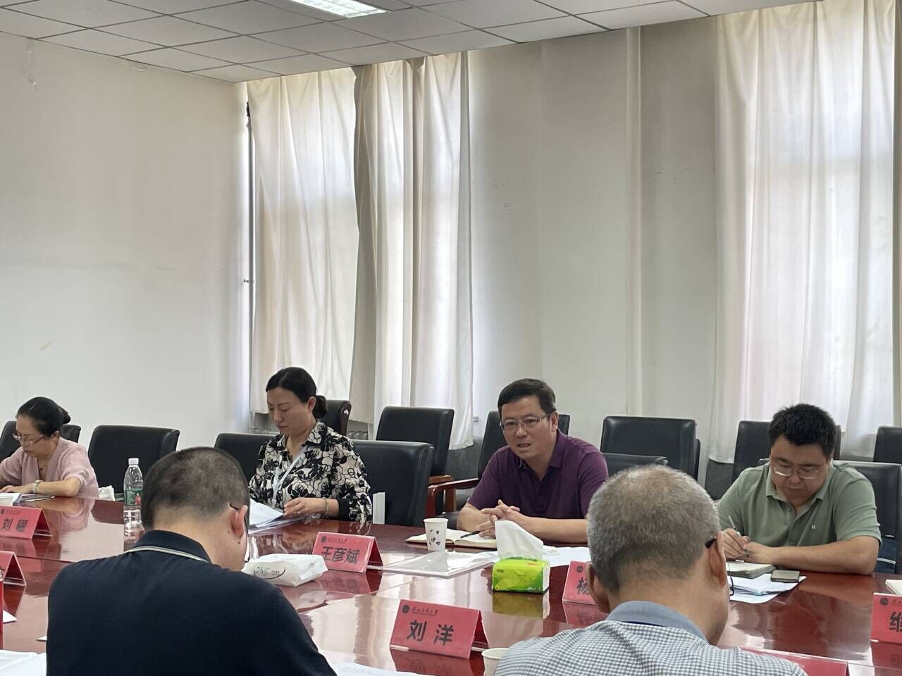 校黨委副書記、校長王彥斌率學校檢查組深入學院檢查指導本科教育...